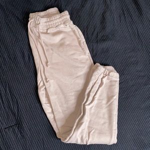 Nude Forever21 Sweatpants